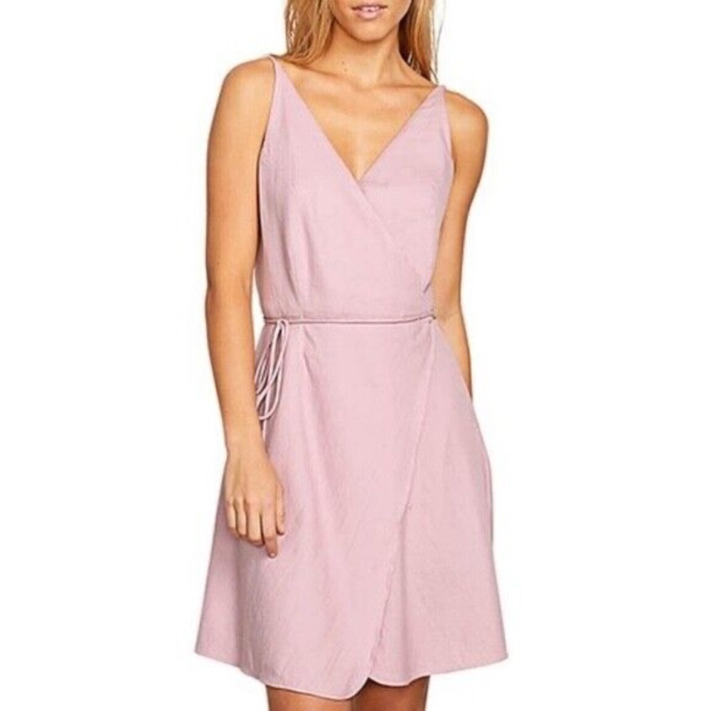 Volcom XL Violet Dust Things Changing Wrap Dress - Picture 1 of 2